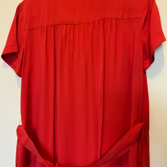 LOFT short sleeve button dress - Picture 6 of 7